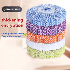 【local delivery】Round Universal Replacement Spin Mop Pad-16cm Replacement Microfiber Fabric Floor Mop Pad Mop Replacement Heads Refill Mop Cloth