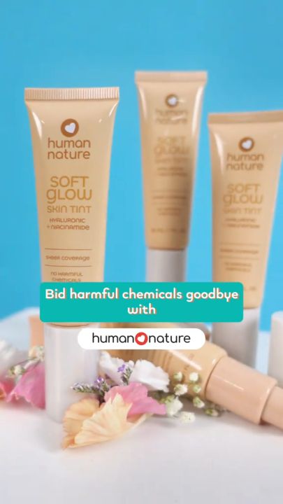 Human Nature Soft Glow Skin Tint 30ml (No Harmful Chemicals)