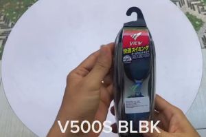 Kính bơi Nhật Bản hiệu View V500S-BLBK (Xanh Đen) - Hàng chính hãng 100% sản xuất tại Nhật Bản