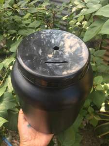 Alkansya ipon Giant Size Jumbo Coin bank No Label Color Black