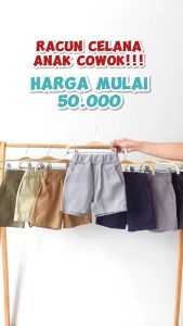 Little Me - Celana Pendek Chinos Anak dan Bayi Laki Laki ( 6 bulan - 8 tahun )