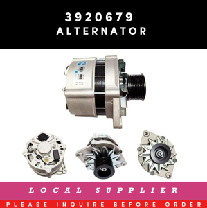 3920679 ALTERNATOR [12V 65A CLOCKWISE] [LIMITED STOCK. READY TO SHIP WITHIN 24HRS.] COMPATIBLE 3604480 3911248 3675270 FOR CUMMINS ENGINE C8.3 6CT8.3G