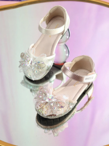 Belle | Spring New Elsa Princess Style Girls Singles Shoes
