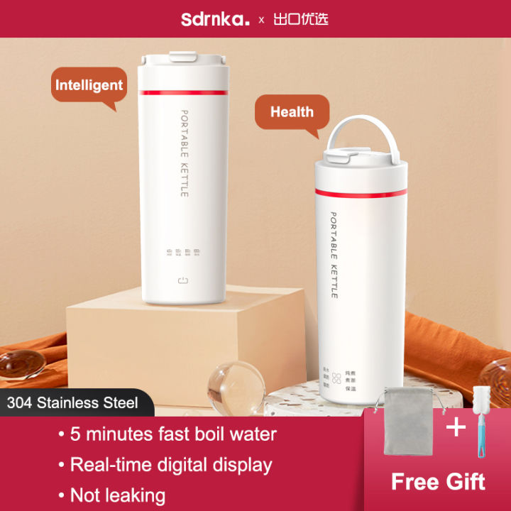 Japan Sdrnka Electric Kettle with Handle 220V Voltage Portable Electric