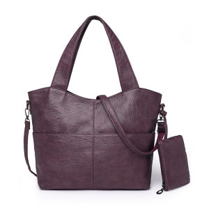Stylish Versatile Soft Cow Leather Tote Bag