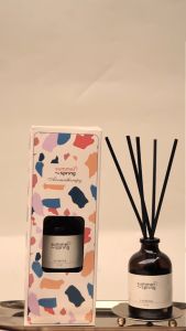 Summerspring Jasmine Pengharum Ruangan Reed Diffuser Aroma Spa Aromaterapi 40ml