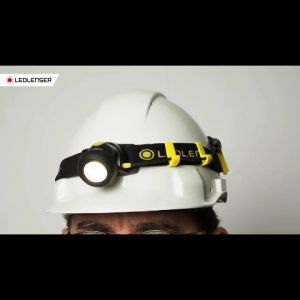 LEDLENSER iH7R CRI - Natural Light Headlamp 90 CRI - Rechargeable Batteries - Blister - UP TO 220 LUMENS Max 150m beam distance Max 30 Hours Run time - BRIGHT LED LIGHT Original Design & Technology from Germany - Led Lenser