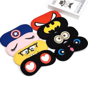 [HCM] Bịt Mắt Che Mắt Ngủ Bịt Mắt Che Mắt Ngủ Có Túi Gel Massage Hình Cute GL314