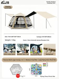 winpolar | Quick Set Up Waterproof Windproof Camping Tent