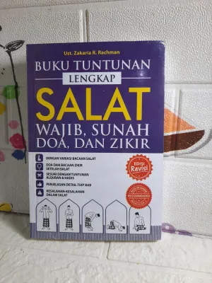 Buku Tuntunan lengkap salat wajib sunah Doa dan zikir