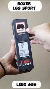 Celana Dalam Boxer Pria LGS LEMN 686 Isi 3 Pcs