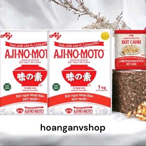 Bột Ngọt Ajinomoto 1kg Hạt Nhỏ ( Combo 2 gói ) - Tặng 1 gói Bột Canh 190gr