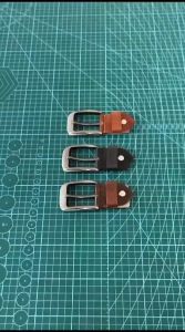 Belt buckle kepala ikat pinggang cow leather simple