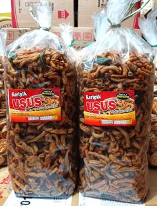 Keripik Usus Ayam Gentong 1kg Berkualitas Lezat Gurih Jaminan Enakl Keripik Usus Ayam Sekar