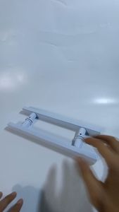 handle gagang tarikan pegangan pintu rumah minimalis model baut tembus unutuk pintu kayu dan kaca model geser dan dorong