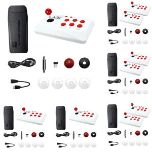 M8-X6 TV Game Stick Console: Unleash 20,000+ Games with Arcade Joystick Built-in