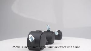 Roda Caster 50mm Hitam: Roda Kursi Kantor & Furniture Murah