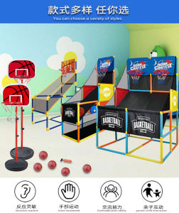 3IN1 Bean Bag Toss Sandbags Sticky football soccer Basketball Machine/Basketball Arcade Game Set Sports Kids Single / Double PK Indoor/Outdoor