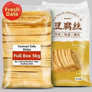 Yunnan Bean Curd Threads Dried Beancurd Stick Bulk for Hotpot and Salads