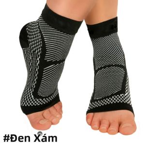 1 Đôi Tất Nén Bảo Vệ Cổ Chân Hỗ Trợ Chân Bị Viêm Cân Gan Chân Giảm Đau Gót Chân & Hỗ Trợ Phục Hồi Chấn Thương Thể Thao