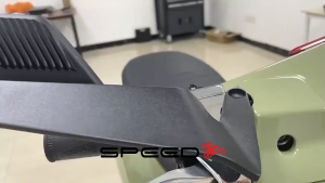 【V5 Upgrade!】Wind Wing Rotating Side Mirror V5 Alloy Stem Universal 14*8cm Wide View Stealth Mirror-Carbon/Black