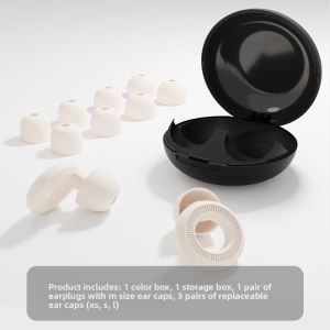 Silicone Earplugs Strong Sound Insulation Sleep Custom Fit Noise Reduction for Small Ear Canals Comfortable Soft Sleeping