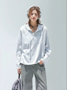 CHANT2nd | Striped Long Sleeve T-shirt for Women