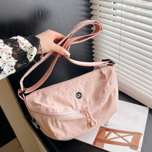 Túi Đeo Chéo Thể Thao Nhẹ Bằng Vải Nylon Túi Đựng Bánh Bao Kiểu Nhật Bản Đa Năng Cho Đi Làm Và Du Lịch