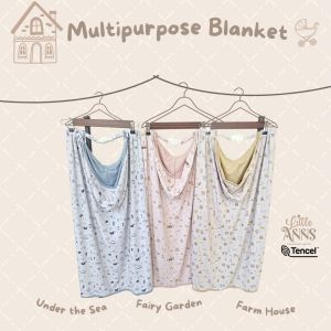 LITTLE ANNS Multipurpose Blanket On The Go Blanket  TENCEL™ Modal