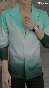 Áo Sơ Mi áo sơ mi nam dài tay In Cực Hót phối 3 màu độc lạ thiết kế cá tính . Mã T14