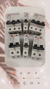 LS MCB C CURVE MINIATURE CIRCUIT BREAKERS MCB 1P 6KA 6A/10A/16A/20A/32A/50A/63A (BKNC61)