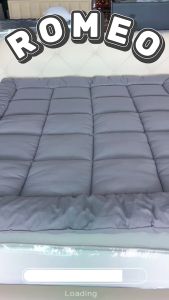 Thames รุ่น Romeo ท็อปเปอร์ใยหนา 3นิ้ว (เปิดใช้เมือลูกค้า 1.5-2นิ้ว)  เปิดใช้สำหรับนอนสบายหนานูม้านุ่มๆ ขนาด 3.5ฟุต