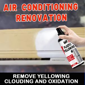 KJM New Plastic Yellowing Removal Agent - Safe Non-Toxic Formula Long-Lasting Protection Quick Results for Plastic Renewal