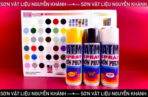 SƠN XỊT ATM 400ML – SƠN PHUN MÀU ĐẸP NHANH KHÔ DỄ SỬ DỤNG