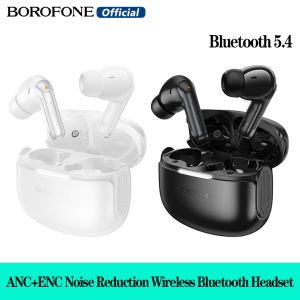 BOROFONE FQ9 Plus True Wireless Headset ANC+ENC Noise Reduction Bluetooth Earphone BT5.4 With Mic In-ear Earphone HIFI Stereo Touch Control Music Sports Earbuds 300mAh Universal For All Smartphones