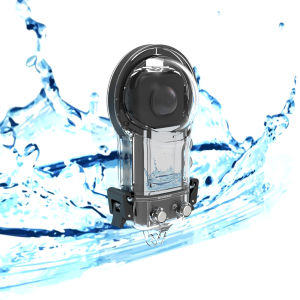 Seafrogs Panoramic Waterproof Case for Insta 360 one X3 Action Camera Underwater Diving Protective Housing 40M with Bracket Accessories ，Full Lens Port
