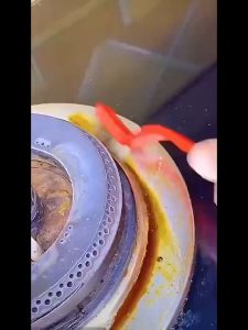 แปรงลวดทองเหลือง แปรงลวดทองเหลืองขัดสนิม แปรงขัดก้นกะทะ ราคาต่อแพ็ค พร้อมส่ง kitchen cleaning brush