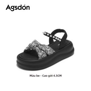 Agsdon | Dép Nữ Đế Dày Siêu Mềm Mại
