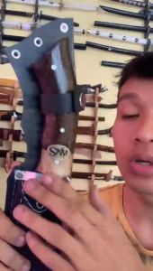 Golok Tebas Bambu Kayu Keras Cibatu Patimura Panjang Total 55cm