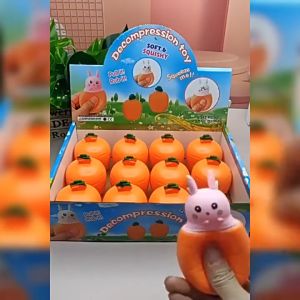 Rabbit Squishy Squeeze Toy Stress Release Relief Pressed Toy