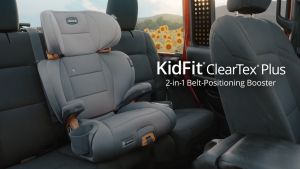 Chicco KidFit ClearTex Plus 2-in-1 Belt-Positioning Booster Car Seat / Tempat Duduk Anak di Mobil / Toddler Car Seat / Car Seat Anak