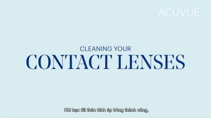 Dung dịch khử trùng đa năng cho kính áp tròng ACUVUE RevitaLens 300ml/ Nước ngâm lens ACUVUE Revitalens- Lens Optic