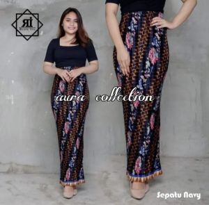 rok plisket batik stelan kebaya / rok plisket motif / rok plisket wanita / rok murah