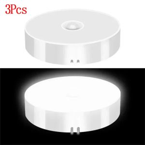 LED Night Light Smart Human Body Sensor With Digital Sensor Head Magnetic Suction Wireless-Use Eye Protect Night Lamp ！ #￥%