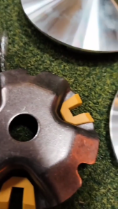 XKD Racing Pully 13.5 Degree Pulley Set for Mio Sporty - Perfect for Scooters Performance Upgrade