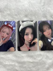 Babymonster2025 Little Card Supporter Glitter Day ASA Angle Blue Tea Card Paper Material Non-Washable Collectible Anime Cards