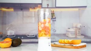 COD+ Portable Juicer Blender 600ML with Ice Crusher & 6 Stainless Steel Blades - IP65 Waterproof High-Speed Electric Mixer