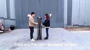 【รับประกันตลอดชีพ】เต็นท์ขายของ เต้นขายของ3×3M 3×4.5M 2×2M 3×6M เต็นท์จอดรถ เต๊นแคมป์ปิ้ง เต้นพับขายของ 2000Dผ้าหนาผ้าใบ+โครงเหล็กหนาพิเศ