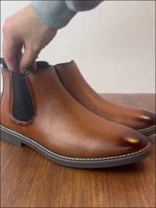Men Brand 2026 Casual Comfortable Retro Fashion Leather Boots