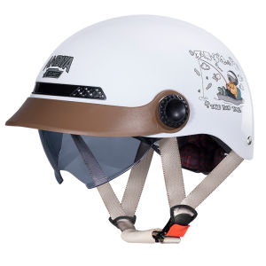 ANDIYA | Summer Sun Protection Lightweight Safety Helmet for Electric Scooter and Motorcycle